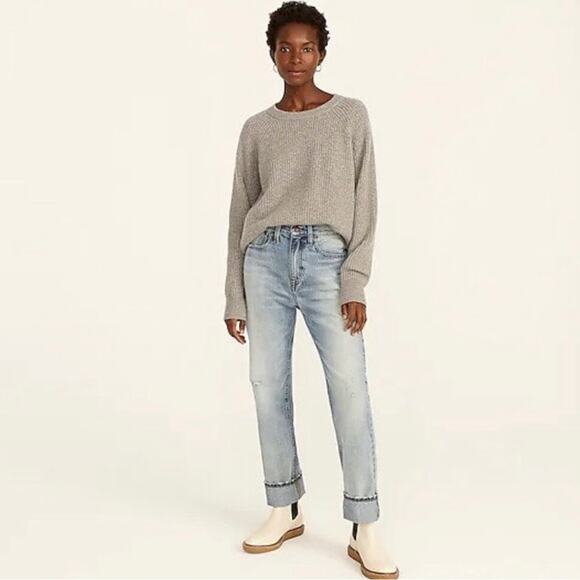 NWT J. Crew Point Sur Vista Straight Jeans in Pale Indigo Wash: Selvedge Edition - Picture 1 of 12